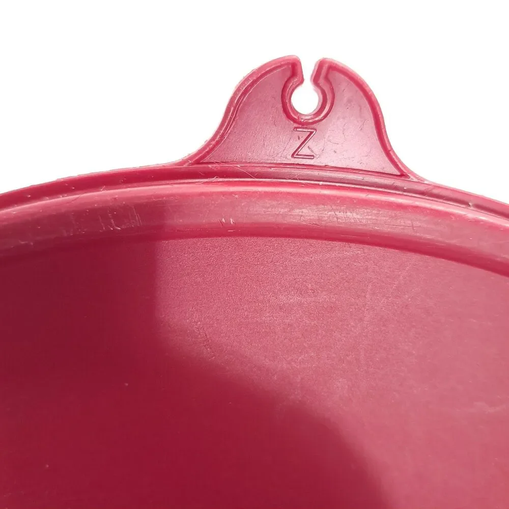 Vintage Tupperware 230-26 Z tab Red Lid cap for food container storage ONLY